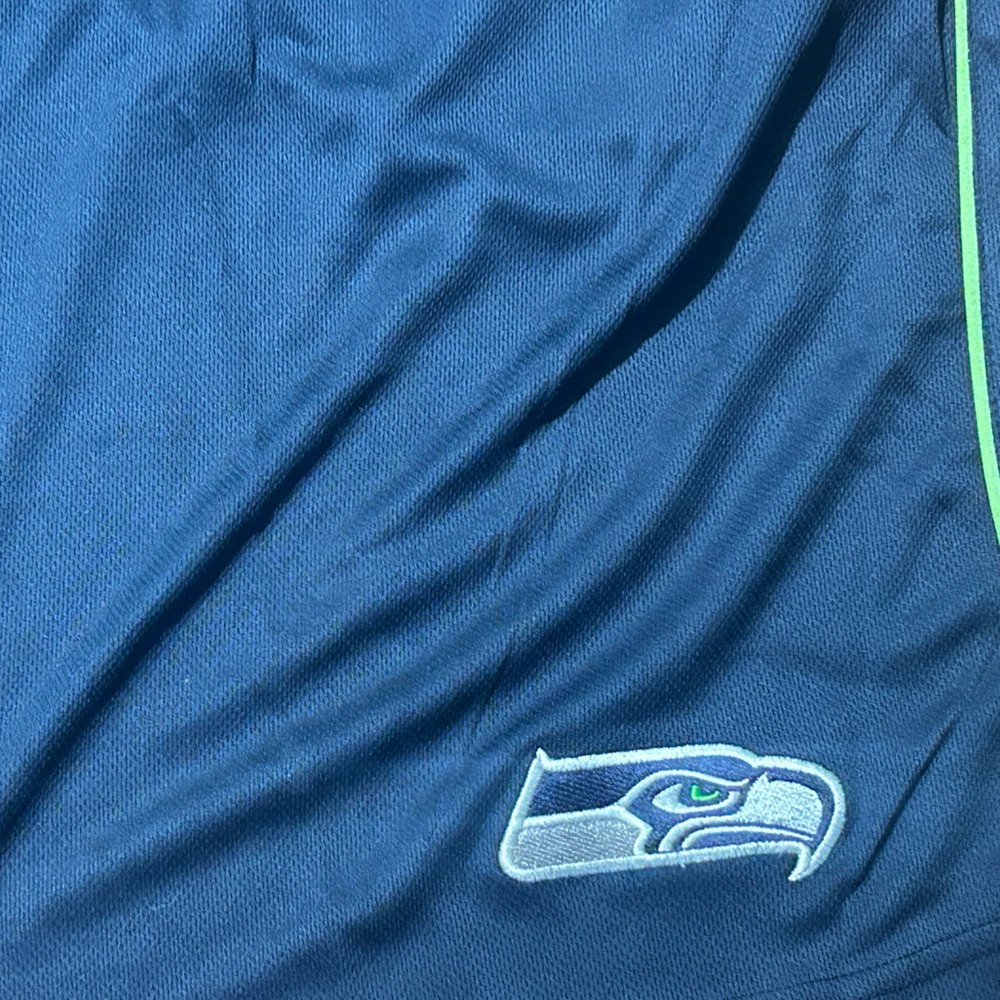 Majestic brand SEATTLE SEAHAWKS Men's SHORTS. Sz 2XL,3XL,4XL,5XL,6XL New w tags - Picture 5 of 6